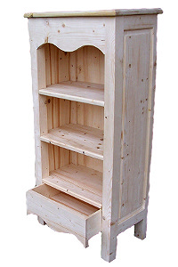 bibliothèque en bois
