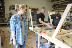 fabrication d'une table modulaire