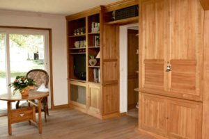 Bibliotheque en bois