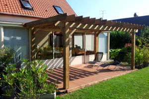 Pergolas et terrasses en bois